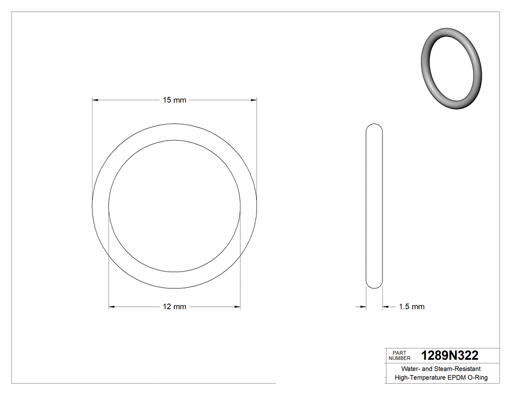 Technical drawing - 1289N322